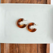 Chloe Hoops - Amber