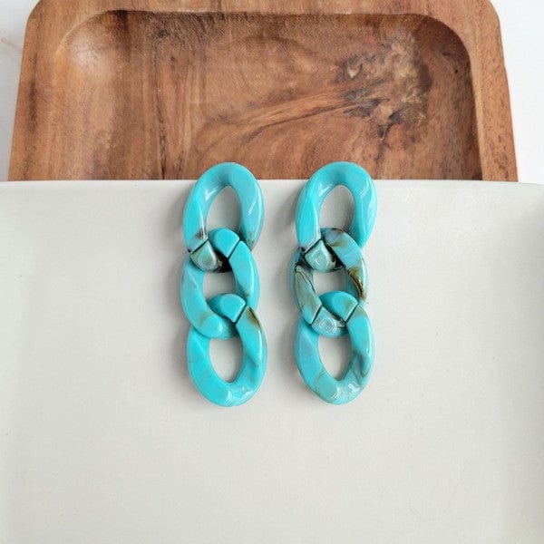 Spiffy & Splendid Earrings Turquoise / OneSize Brooklyn Earrings - Turquiose