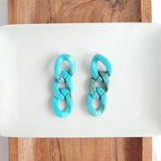 Spiffy & Splendid Earrings Turquoise / OneSize Brooklyn Earrings - Turquiose