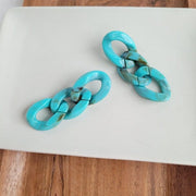 Spiffy & Splendid Earrings Turquoise / OneSize Brooklyn Earrings - Turquiose