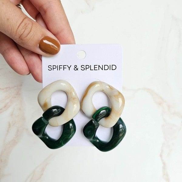 Betsy - Neutral and Forest Green