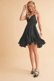 Trendsi Aemi+Co Lace Detail Mini Cami Dress