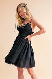 Trendsi Aemi+Co Lace Detail Mini Cami Dress
