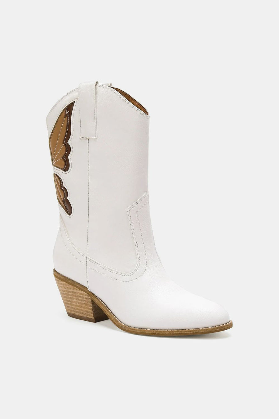 Trendsi Beast Fashion Butterfly Cut Detail Point Toe Boots
