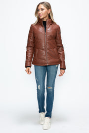 Trendsi Coats & Jackets How Dare U Pocketed Zip Up Puffer Jacket with Removable Hood