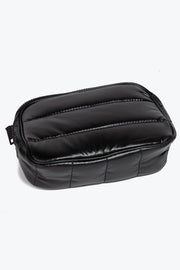 Trendsi Fame Quilted Nylon Crossbody Bag