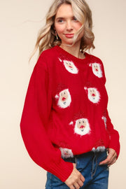 Trendsi Haptics Santa Sparkle Brushed Sweater