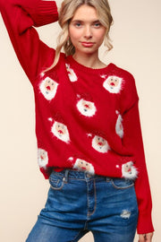 Trendsi Haptics Santa Sparkle Brushed Sweater