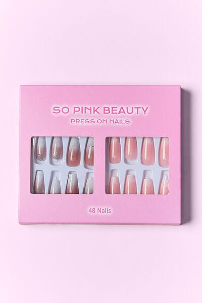 Trendsi Health & Beauty SO PINK BEAUTY Press On Nails 2 Packs