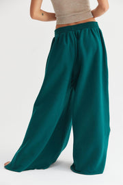 Trendsi HYFVE Wide-Leg Side Zipper Sweatpants