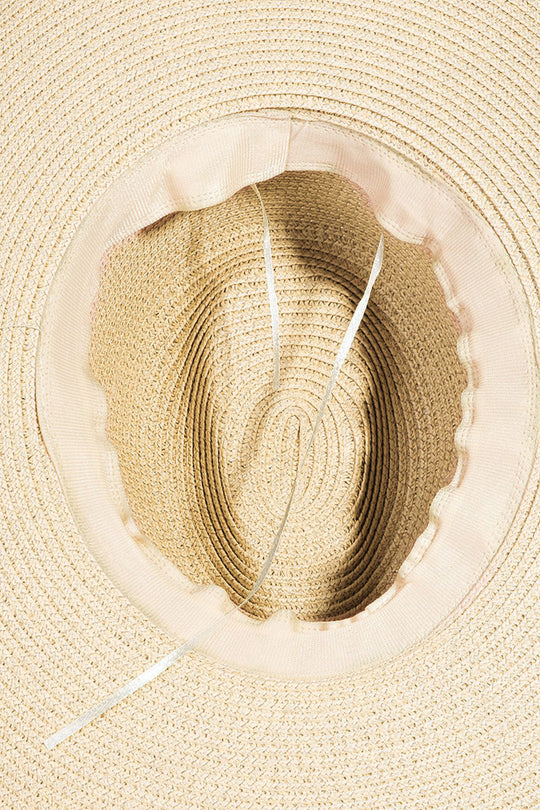 Trendsi IV / One Size Fame Geometric Raw Hem Hat