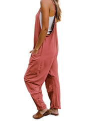 PRE-ORDER Double Take Pocketed Jumpsuit