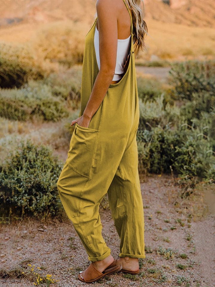 PRE-ORDER Double Take Pocketed Jumpsuit