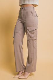 Trendsi Love Tree High Rise Cargo Pants with Pockets