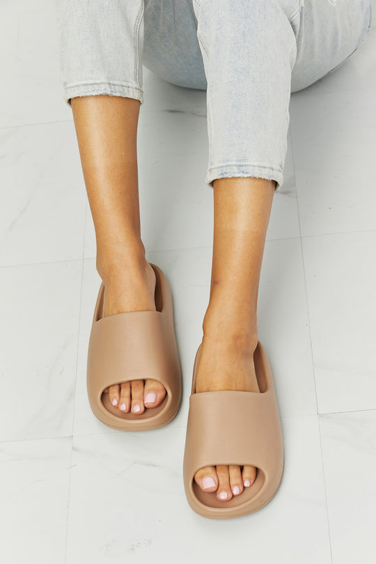 Trendsi NOOK JOI In My Comfort Zone Slides in Beige