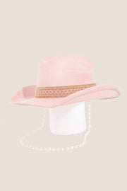 Trendsi Hats Pk / One Size Fame Ornate Band Cowboy Hat