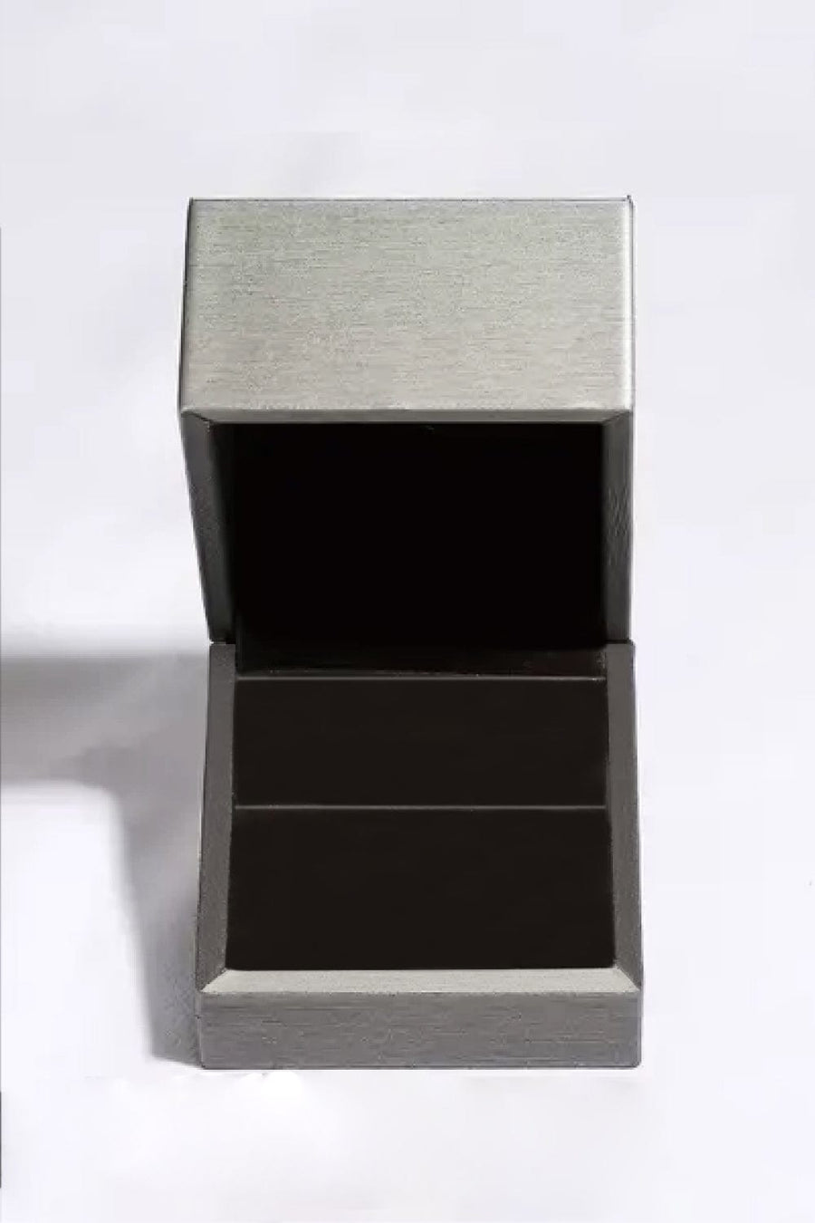 PRE-ORDER Carat Moissanite Platinum-Plated Side Stone Ring
