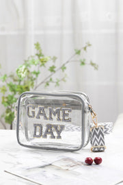 Trendsi Zenana GAME DAY Stadium Approved Transparent Crossbody Bag