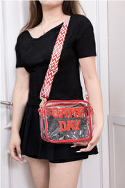Trendsi Zenana GAME DAY Stadium Approved Transparent Crossbody Bag